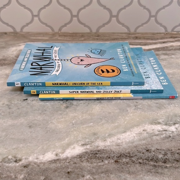 Narwhal and Jelly books - Picture 2 of 2